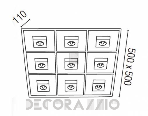 Светильник потолочный накладной Faro 67002 - 67002