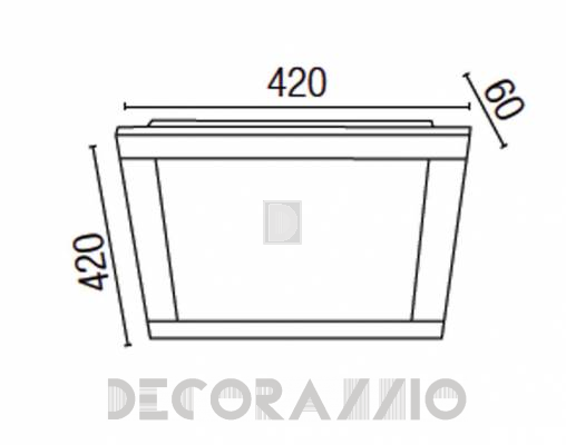 Светильник потолочный накладной Faro 3015 - 3015