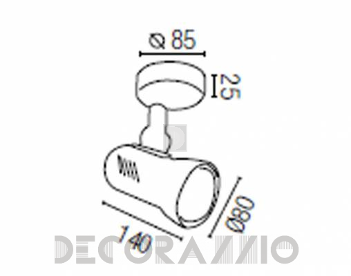 Светильник потолочный накладной Faro 40271 - 40271