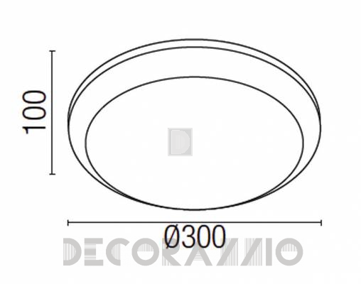 Светильник потолочный накладной Faro 63039 - 63039