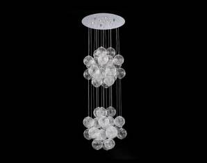 Светильник  потолочный подвесной (Люстра) Glass&Glass 4100-S2 02, 4100-S2 02