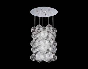 Светильник  потолочный подвесной (Люстра) Glass&Glass 4100-S3 02, 4100-S3 02