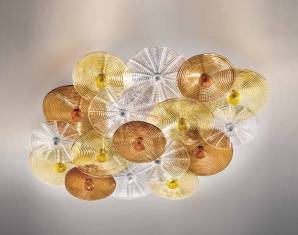 Светильник  потолочный подвесной Glass&Glass HABI 260 CC+CB, HABI 260 CC+CB