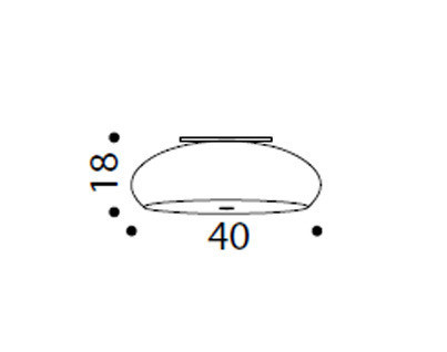 Светильник потолочный накладной Idl 479-40PF - 479-40PF