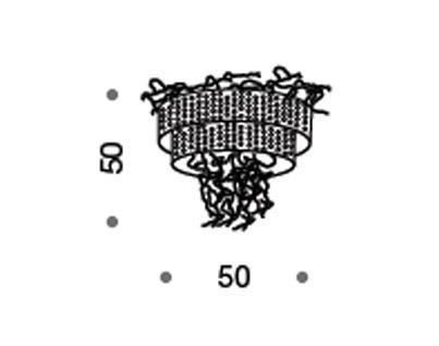 Светильник потолочный накладной Idl 463-8PF - 463-8PF