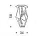 Светильник потолочный накладной Idl 476-4PF Ne - 476-4PF Ne