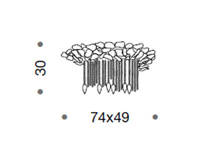 Светильник потолочный накладной Idl 469-6PF - 469-6PF