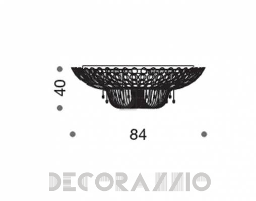 Светильник потолочный накладной Idl 448-84PF - 448-84PF