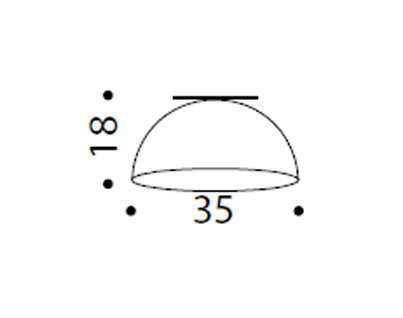 Светильник потолочный накладной Idl 478-35PF - 478-35PF