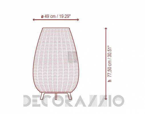 Светильник напольный (Торшер) Bover AMPHORA - AMPHORA 01 0133003
