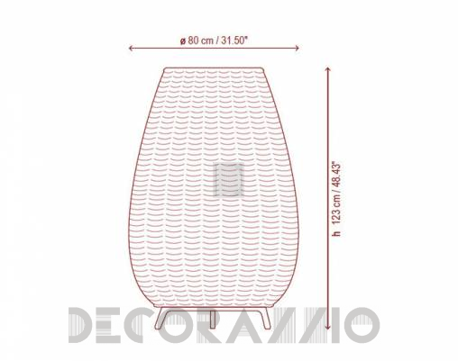 Светильник напольный (Торшер) Bover AMPHORA - AMPHORA 02 0233003