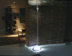 Светильник  напольный (Торшер) Disegno Luce EDEN F WHITE METAL, EDEN F WHITE METAL