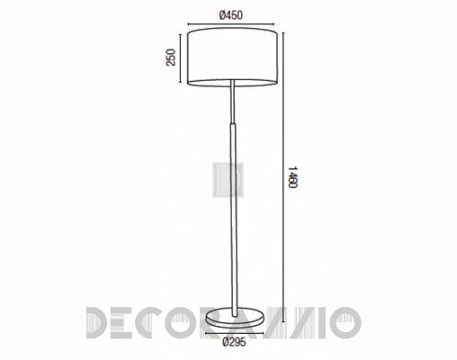 Светильник напольный (Торшер) Faro 68443 - 68443