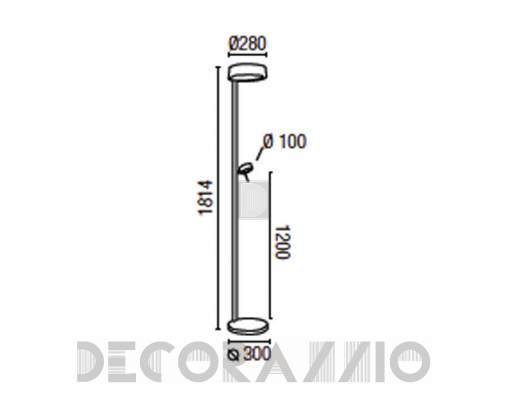 Светильник напольный (Торшер) Faro 57206 - 57206