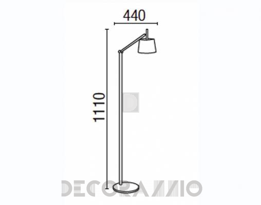 Светильник напольный (Торшер) Faro 28411 - 28411