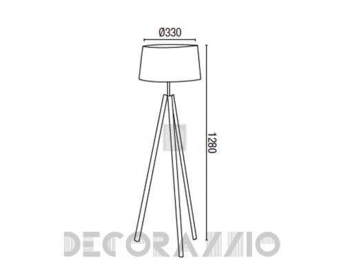 Светильник напольный (Торшер) Faro 28407 - 28407