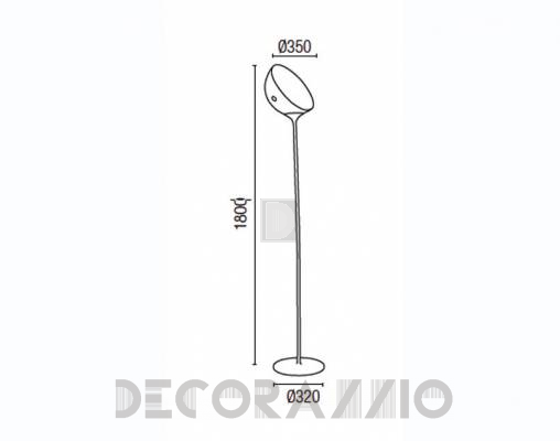 Светильник напольный (Торшер) Faro 68482 - 68482