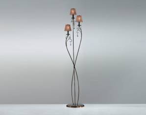 Светильник  напольный (Торшер) Idl 301-3P BROWN, 301-3P BROWN