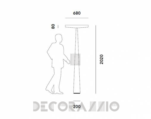 Светильник напольный (Торшер) Prandina EQUILIBRE ECO F3 - EQUILIBRE ECO F3