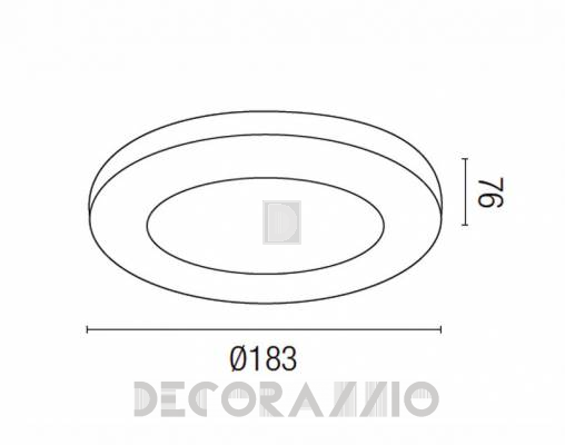 Светильник потолочный врезной Faro 42922 - 42922