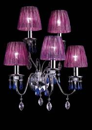 Светильник  настенный накладной (Бра) Beby Italy Violet, 0118A03