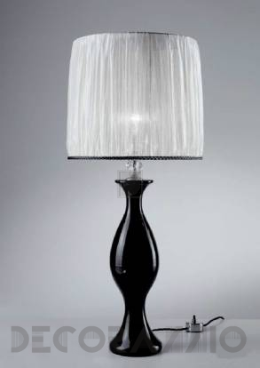 Светильник настольный (Настольная лампа) Beby Italy Black Tube - 5064L01