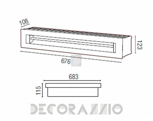 Светильник уличный напольный врезной Faro 71476 - 71476