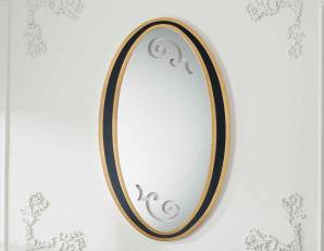 Зеркало навесное Bacci Stile HB 025 oro, HB 025 oro
