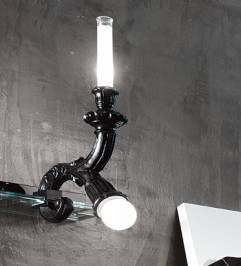 Светильник  настенный накладной (Бра) Minitallux WOOD, Wood AP 2