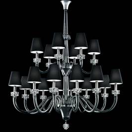 Светильник  потолочный подвесной (Люстра) Barovier&Toso Amsterdam, 5562-18-IC-NN
