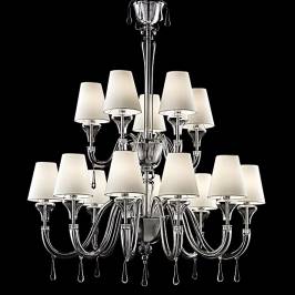 Светильник  потолочный подвесной (Люстра) Barovier&Toso Maryland, 5587-14-CC-BB