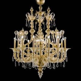 Светильник  потолочный подвесной (Люстра) Barovier&Toso Riyadh, 5349-12-OO