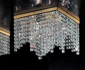 Светильник  потолочный накладной Braga CRYSTAL, 542/PL 40