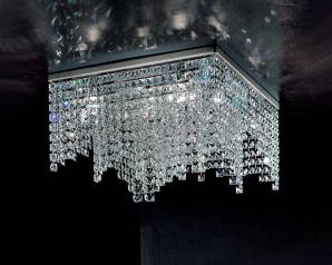 Светильник  потолочный накладной Braga CRYSTAL, 542/PL 55