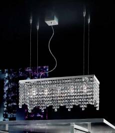 Светильник  потолочный накладной Braga CRYSTAL, 542/S 75