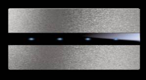 Выключатель одинарный AVE AVE Touch Allum, 44PATC7-4