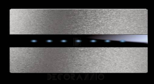 Выключатель одинарный AVE AVE Touch Allum - 44PATC7-7