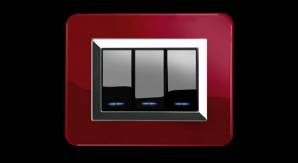 Выключатель тройной AVE LifeTouch, LifeTouchSw7