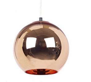 Светильник  потолочный подвесной (Люстра) Tom Dixon Copper, Copper Shade 25cm
