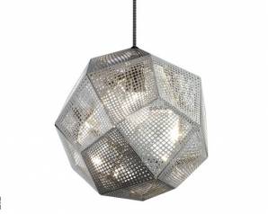 Светильник  потолочный подвесной (Люстра) Tom Dixon Etch, Etch Shade Stainless Steel