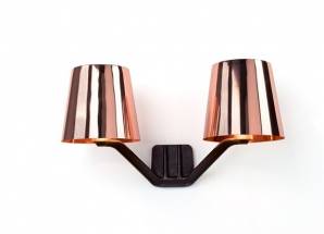 Светильник  настенный накладной (Бра) Tom Dixon  Base, Base Copper Wall Light