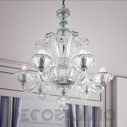 Светильник  потолочный подвесной (Люстра) AV Mazzega DOLFIN - 8004-06