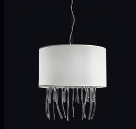Светильник  потолочный подвесной (Люстра) Cremasco MEDUsA, 5091/1S-CR-..-TR