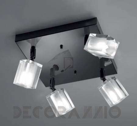 Светильник потолочный накладной Cremasco Kubo - 5110/4PL-NN