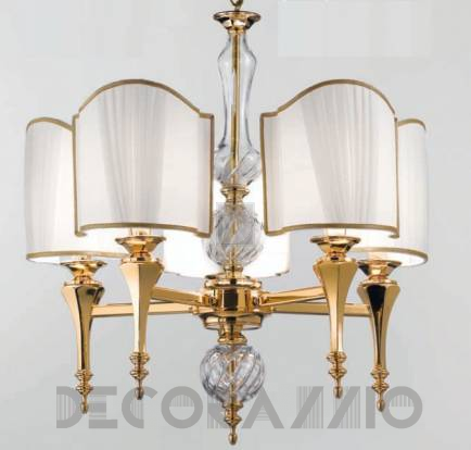 Светильник потолочный подвесной (Люстра) Cremasco BELLE ÉPOQUE - 4080/5S-OL