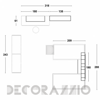 Комплект в детскую Clever Camerette a Terra - Cl7