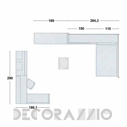 Комплект в детскую Clever Camerette a Terra - Cl10