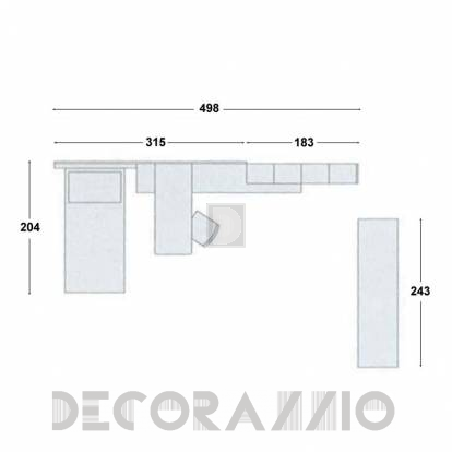 Комплект в детскую Clever Camerette a Terra - Cl17