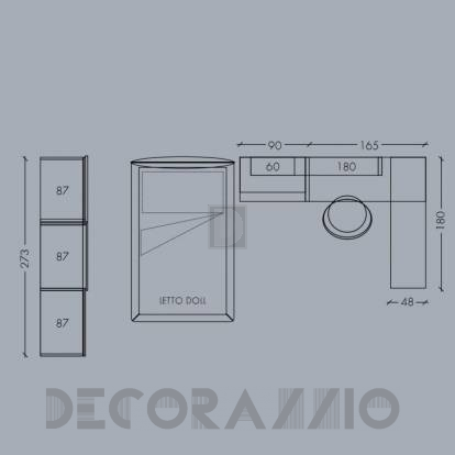 Комплект в детскую Clever Camerette a Terra - Cl25