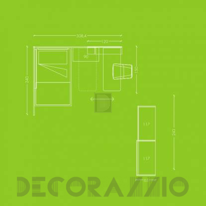 Комплект в детскую Clever Camerette a Terra - Cl31